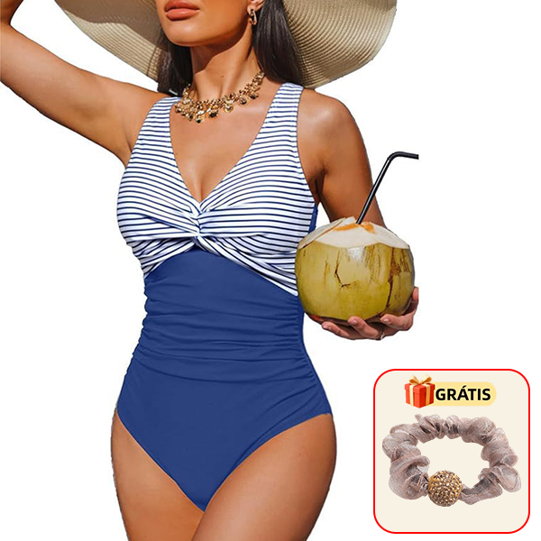 👙✨ Maiô feminino modelador com controle abdominal elegante e confortável