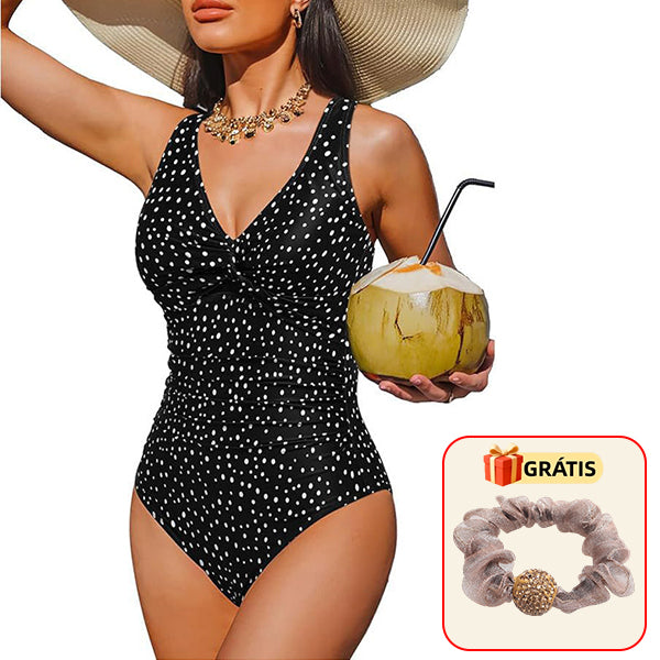 👙✨ Maiô feminino modelador com controle abdominal elegante e confortável