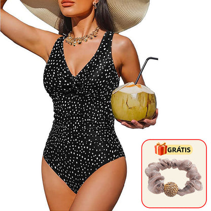 👙✨ Maiô feminino modelador com controle abdominal elegante e confortável