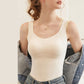 🎊Pre-venta de Navidad🎊[Regalo para mujer] Tops de tirantes térmicos para mujer con sujetador incorporado.