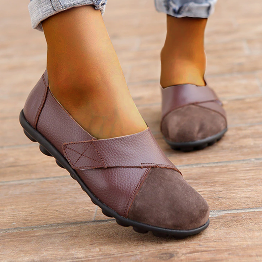 Mocasines ortopédicos de piel de primera calidad