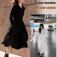 👗Vestido largo de mujer estilo francés Hepburn