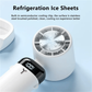 Ventilador de refrigeración de compresa fría eléctrico portátil