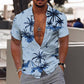 Camisa gráfica hawaiana de verano para hombre