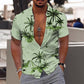 Camisa gráfica hawaiana de verano para hombre