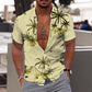 Camisa gráfica hawaiana de verano para hombre