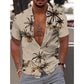 Camisa gráfica hawaiana de verano para hombre