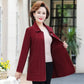 Nueva chaqueta de felpa sintética de doble cara y longitud media para otoño e invierno