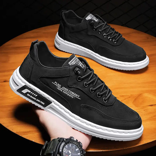 Zapatos casuales ligeros sin cordones con suela blanda