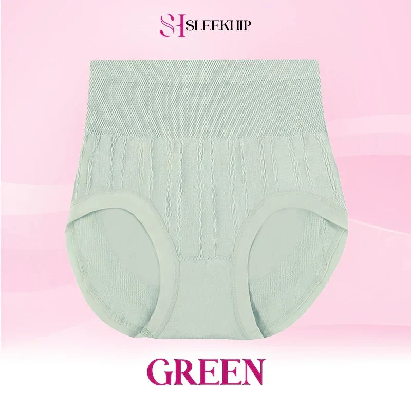 💞REBAJAS 70 % DE DESCUENTO - Braguitas impermeables de cintura alta que controlan el abdomen y realzan los glúteos