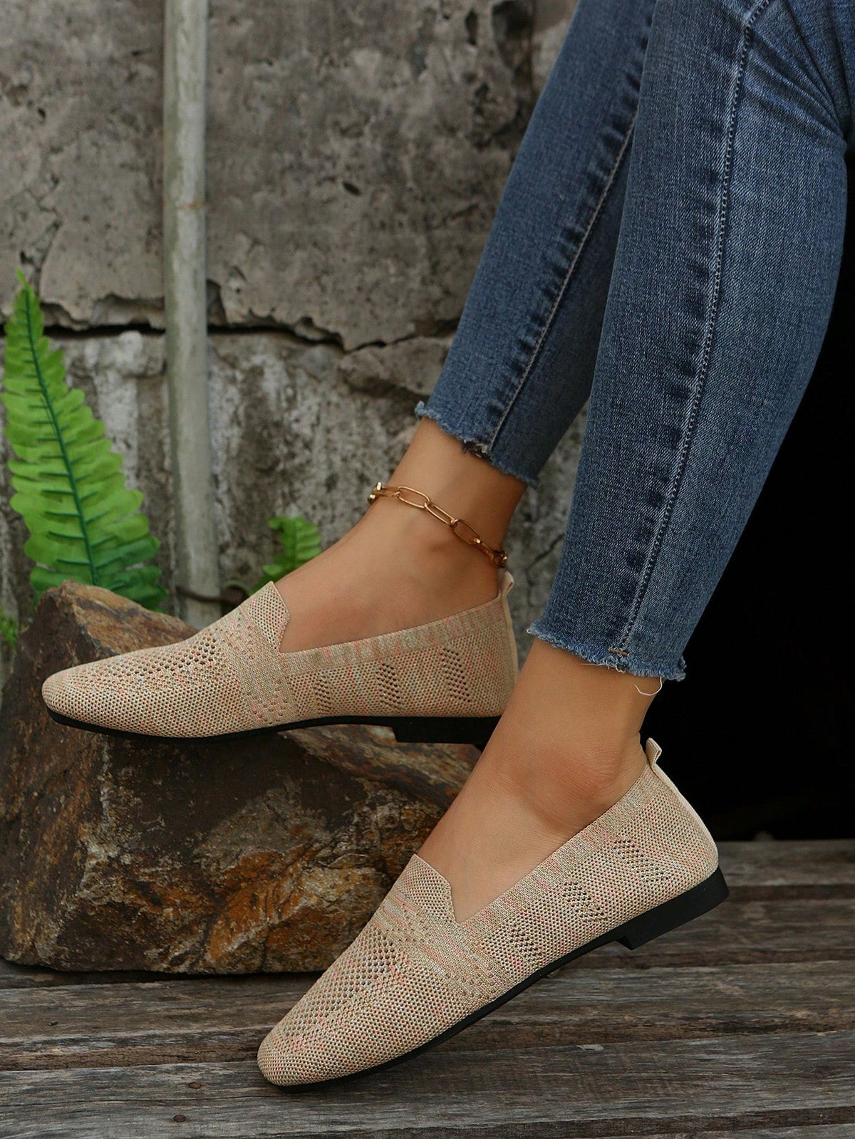 🔥49% de descuento🔥Zapatos planos antideslizantes cómodos con soporte para el arco para mujer