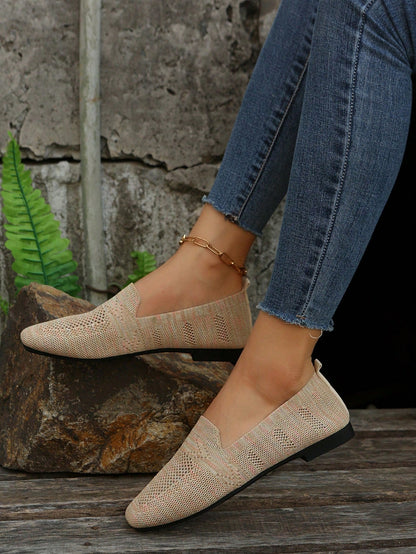 🔥49% de descuento🔥Zapatos planos antideslizantes cómodos con soporte para el arco para mujer