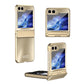 📱⭐Fundas con tapa para teléfono con galvanoplastia congelada para Samsung Z Flip 5/4/3