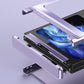 📱⭐Fundas con tapa para teléfono con galvanoplastia congelada para Samsung Z Flip 5/4/3