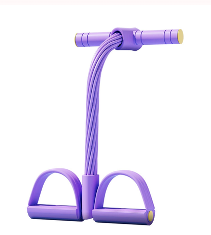 💎Faixa Elástica com Pedal para Exercícios