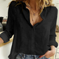 Camisa de lino para señora - Compre 3 envío gratis