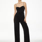 Pantalones de traje sueltos casuales de cuerpo entero para mujer