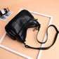 Bolsos de un solo hombro a juego de cuero suave de moda