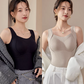 🎊Pre-venta de Navidad🎊[Regalo para mujer] Tops de tirantes térmicos para mujer con sujetador incorporado.