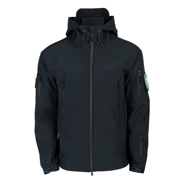 ⏰🔥 ¡OFERTA 50% OFF! 🧥🌧️ Chaqueta Softshell Impermeable para Hombre – Cortavientos, Forro Polar Cálido y Diseño Táctico para Exterior