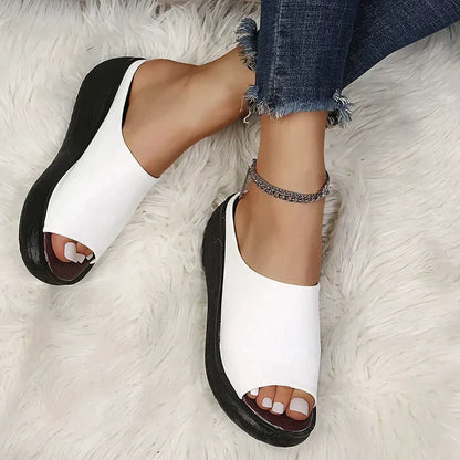 Zapatillas de suela de cuero para damas - Comprar 2 Pares Envío gratuito