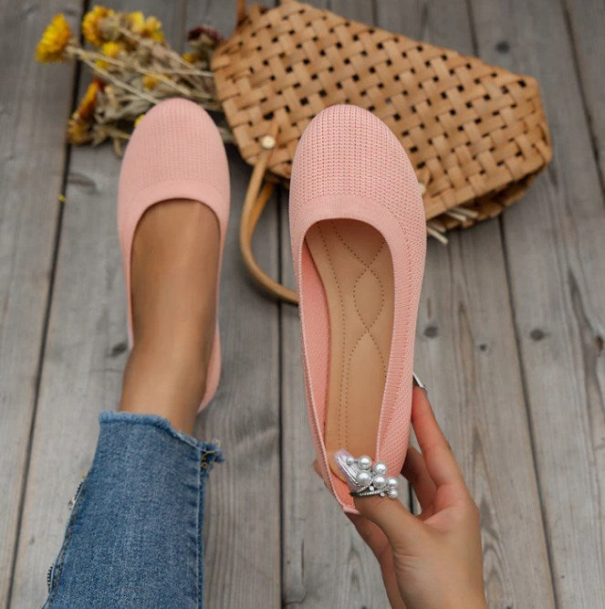 🔥Último día: 49 % de descuento: cómodos zapatos informales antideslizantes con soporte para el arco para mujer