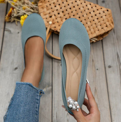 🔥Último día: 49 % de descuento: cómodos zapatos informales antideslizantes con soporte para el arco para mujer