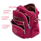 Bolso bandolera informal multifuncional impermeable 3 en 1
