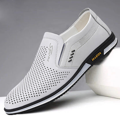 🔥2024 nuevos mocasines de cuero para hombre de moda