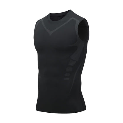 🥳PROMOÇÃO IMPERDÍVEL DE 2026🥳💞MAIS DE 50 MIL VENDIDOS!🛡️💎 50% DE DESCONTO! Colete Modelador Iônico – Compressão refrescante, suaviza a barriga e os flancos. Invisível sob as camisetas.💪✨
