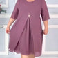 🔥2024 HOT SALE💃 Elegante Vestido Casual Suelto de Talle Alto