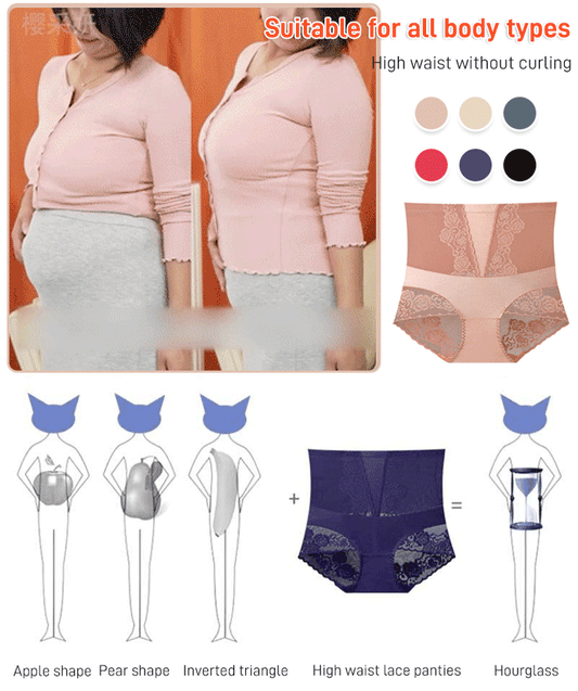 Ropa interior sin costuras con control de barriga