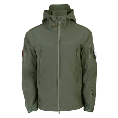 ⏰🔥 ¡OFERTA 50% OFF! 🧥🌧️ Chaqueta Softshell Impermeable para Hombre – Cortavientos, Forro Polar Cálido y Diseño Táctico para Exterior
