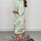 🔥Venta Caliente 49%-OFF🔥Vestido Midi Kimono Estampado
