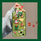 🎅🎄Christmas Tree Pendant Flip Mirror Case Cover för iPhone