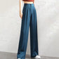 Pantalones informales de pierna ancha para mujer💞 Compre 3 envío gratis💞