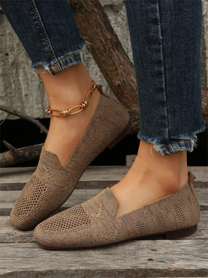🔥49% de descuento🔥Zapatos planos antideslizantes cómodos con soporte para el arco para mujer