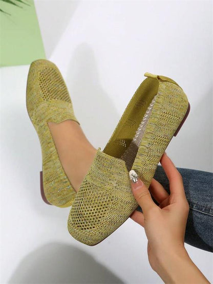 🔥49% de descuento🔥Zapatos planos antideslizantes cómodos con soporte para el arco para mujer