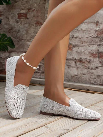 🔥49% de descuento🔥Zapatos planos antideslizantes cómodos con soporte para el arco para mujer