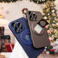 [Mejor Regalo Para Teléfono] Funda Magnética Mate para iPhone con Soporte Invisible Giratorio de 360°