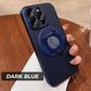 [Mejor Regalo Para Teléfono] Funda Magnética Mate para iPhone con Soporte Invisible Giratorio de 360°