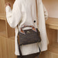 💝👜Bolso satchel estampado vintage para mujer✨💗