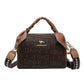 💝👜Bolso satchel estampado vintage para mujer✨💗