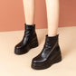 💕【El mejor regalo para tu mejor amiga】🎁Botines de piel sintética para mujer👢🥰💕