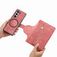 Funda Magnética Desmontable con Cartera de Teléfono para Samsung