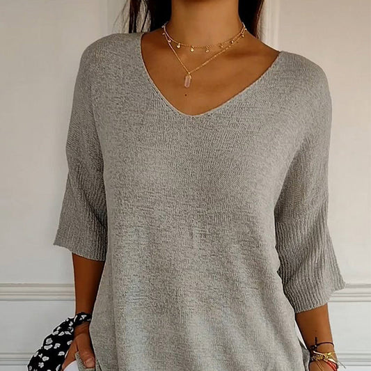 Jersey de Punto Holgado Casual