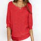 Jersey de Punto Holgado Casual