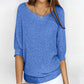 Jersey de Punto Holgado Casual