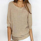 Jersey de Punto Holgado Casual