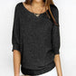 Jersey de Punto Holgado Casual
